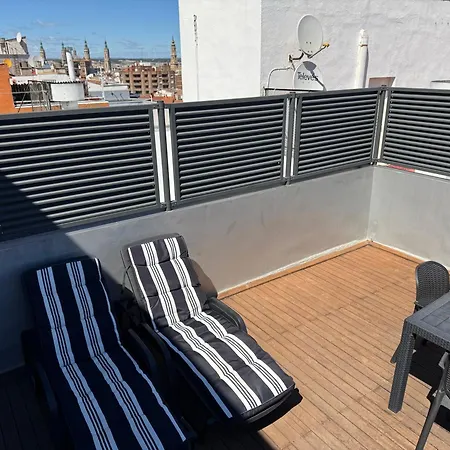 Apartamento Atico Centro Sol Y Vistas Saragoça